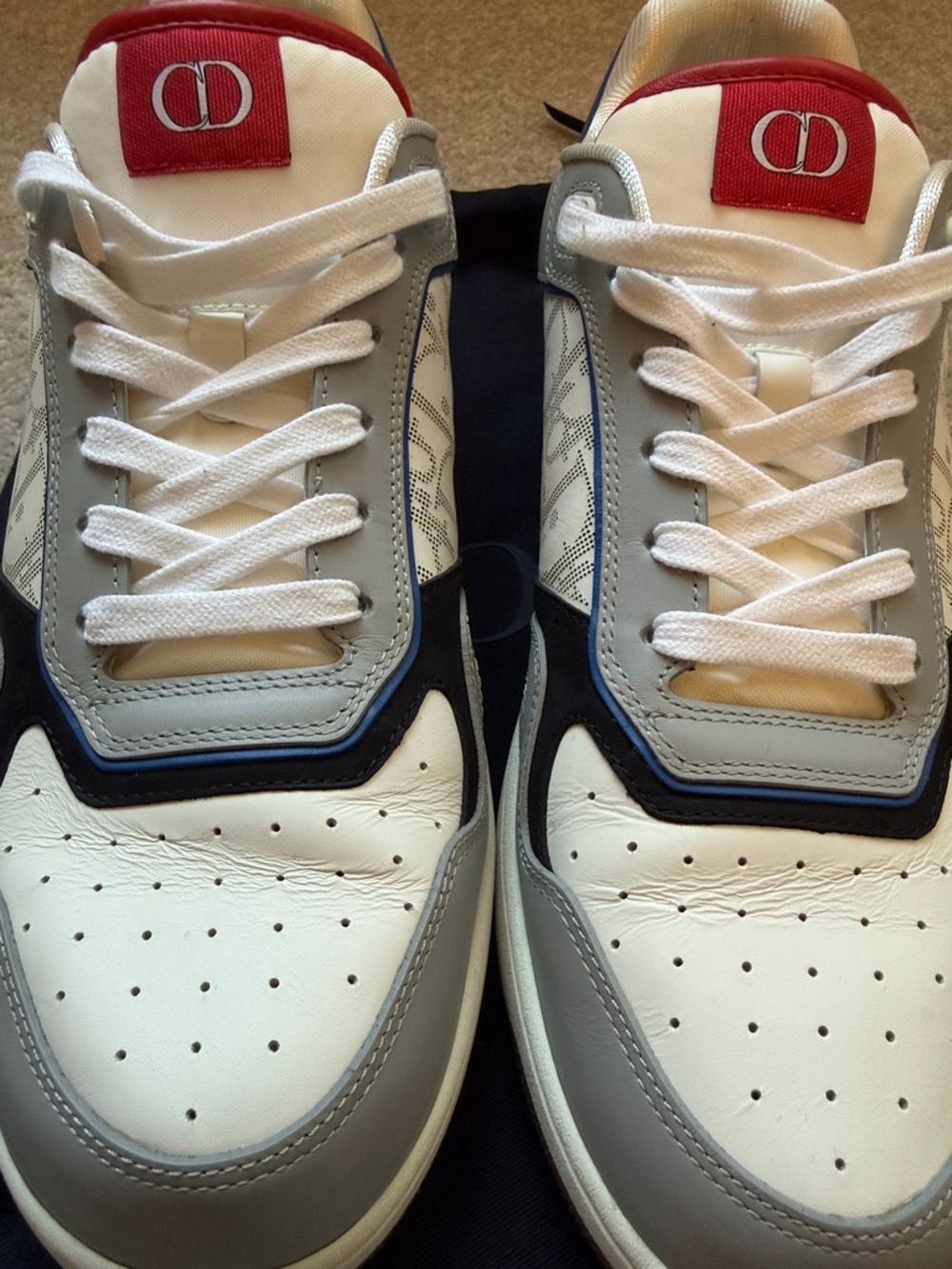 Dior Men’s Low-Top Sneakers b27 size 46 ( US 13) - Picture 3 of 6